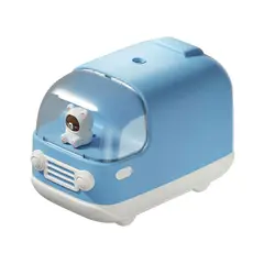 NEO DIGITAL - Humidificador Oso en autobús Batería Difusor Aroma 350ml Luz LED E-24