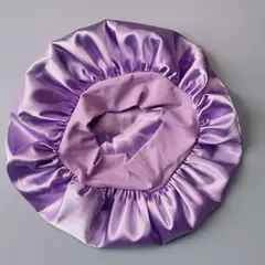 SANTOS RIZOS - Gorro de Satín AntiFrizz para dormir y cuidar definición
