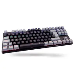 T-DAGGER - Teclado Mecánico BORA Rainbow Red Switch Español