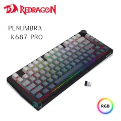REDRAGON - Teclado PENUMBRA Wireless English K687GG PRO