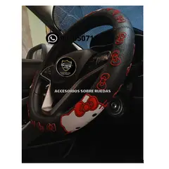 GENERICO - FUNDA PARA TIMON HELLO KITY ROJO Y NEGRO