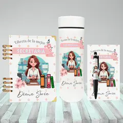 M MATIX SHOP - Matix- Regalos Personalizados - Box Secretaria - Cumpleaños