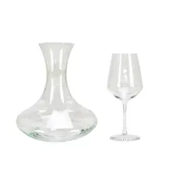 RCR  ITALIA - SET DE DECANTER X 07 ARIA UNIVERSUM(GARRAFA+COPAS).