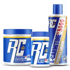 RONNIE COLEMAN - Pack Creatina 300g Vita XS 120 Tabletas L carnitina XS