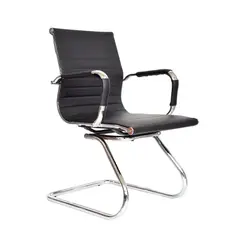 OFIDEAS - Silla De Oficina Fija Interlocutora Boss Color Negro