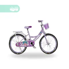 GENERICO - Bicicleta infantil con aro 12 para niña color lila