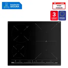TEKA - Cocina empotrable Inducción IZF-64440 MSP BK X4 Quemadores