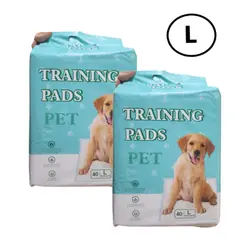 GENERICO - Kit x2 Pañales Para Perro Y De Entrenamiento Piso Absorbente