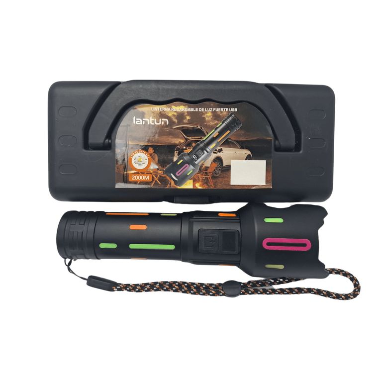 Linterna Recargable Lantun ¡Potencia en tus Manos