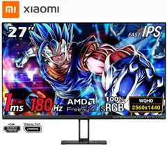 XIAOMI - Monitor Gaming G27QI, QHD 2560 x 1440, Fast IPS, 180hz, 1ms