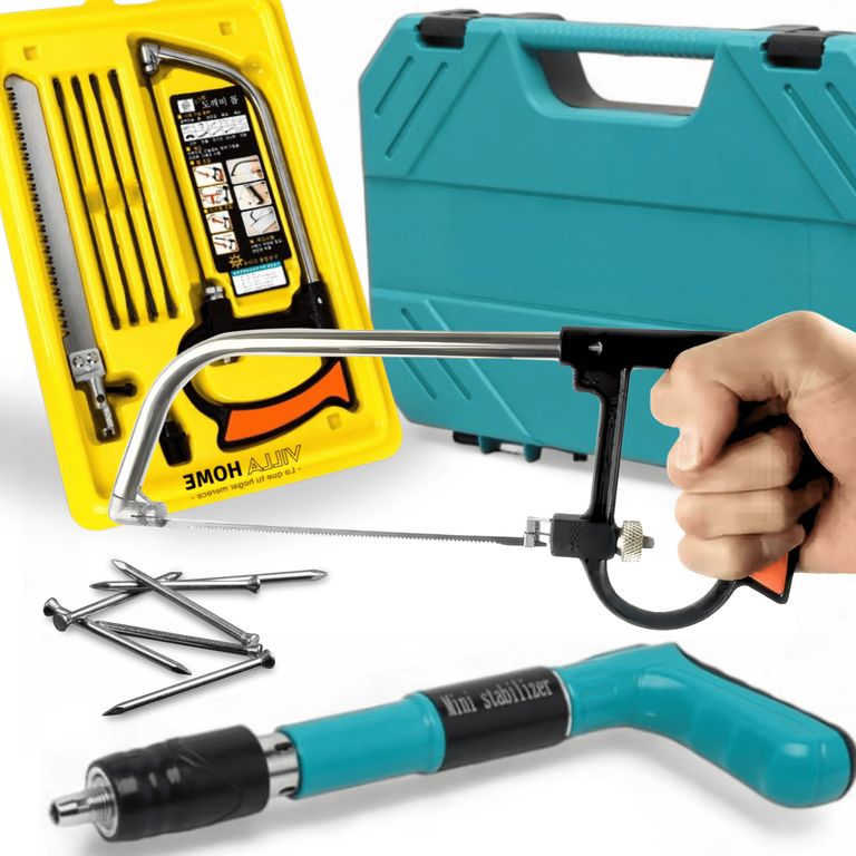 Pack Profesional Sierra Multifuncional + Pistola de Clavos