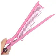 CAYETANA - PEINE PINZA CON COLA DE COLOR ROSADO