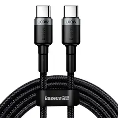 BASEUS - Cable USB Tipo C 2 Metros 100W PD 5A Carga Ultra Rápida