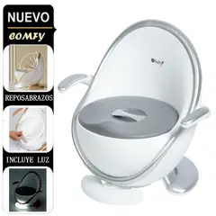EBABY - Bacín entrenador con luz «COMFY» GRIS