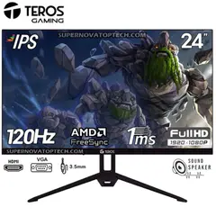 TEROS - Monitor 24 IPS Full HD 120HZ 1MS AMD FreeSync
