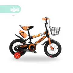 GENERICO - Bicicleta infaltil aro 12 para niño xwtong color naranja