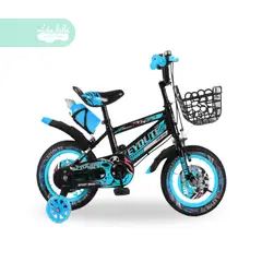 GENERICO - Bicicleta infaltil aro 12 para niño evolute color azul