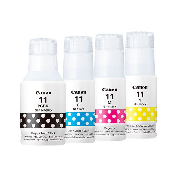 PACK DE TINTAS CANON GI 11 SIN CAJA