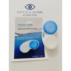 JK - ESTUCHE PARA LENTES DE CONTACTO HERMETICO BAUCH&LOMB