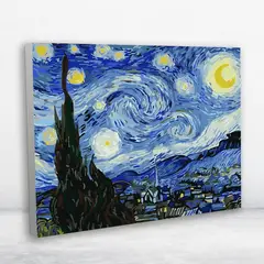 MAKA - PINTURA CON NUMEROS LA NOCHE ESTRELLADA 40x50 CM