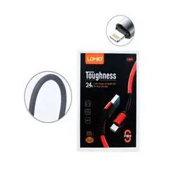 GENERICO - Cable de Carga Rápida 24A LDNIO Tipo Lightning LDNIO LS63