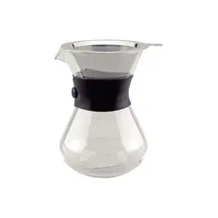 TRAMONTINA - CAFETERA ESPRESSO DE BOROSILICATO CON COLADOR