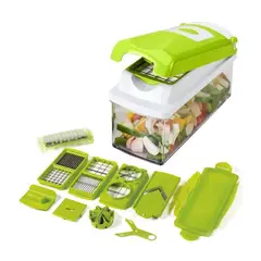 GENERICO - Corte de Precisión en un Solo Paso para Vegetales 12 piezas