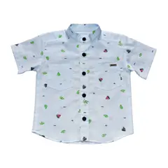 BEBELU - Camisa Casual Manga Corta Niño Bebelú