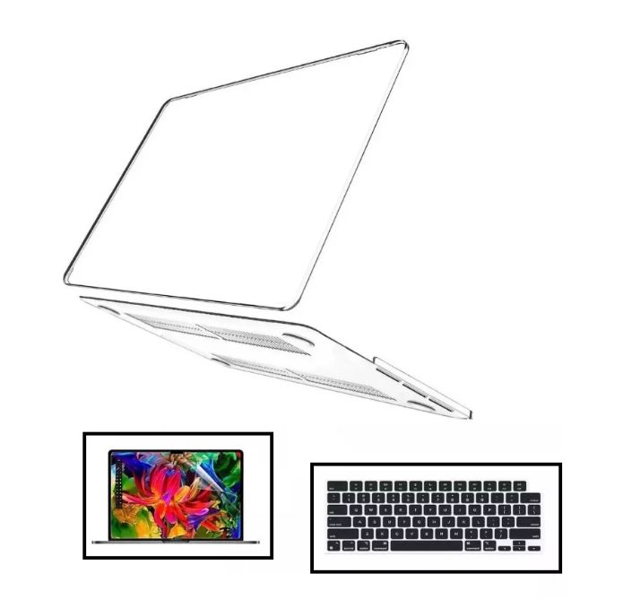 Case Cover Para Macbook Air 13.6 2025 M4 Mica Teclado A3240