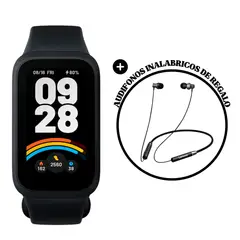 XIAOMI - Smartwatch Band 9 Active + Audífono Bluetooth HE05 de Regalo