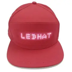GENERICO - GORRA PANTALLA LUZ LED PERSONALIZABLES CON APLICATIVO SMART