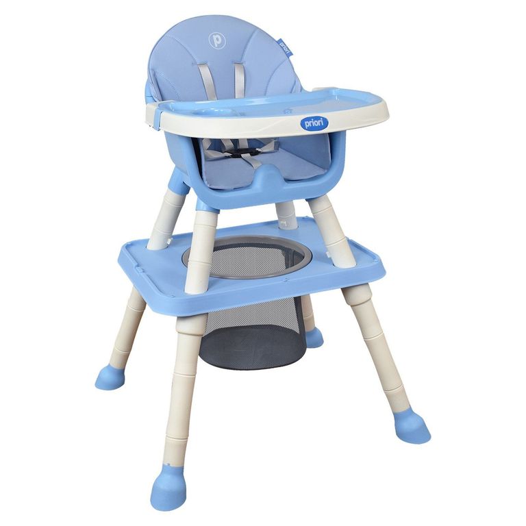 Silla De Comer Para Bebé 3 en 1 Golden Azul