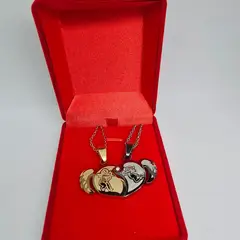 GENERICO - Collares de Pareja “Un Solo Corazón”