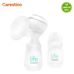 CARESTINO - Extractor de Leche Sacaleche Eléctrico -POCKET- White