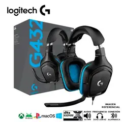 LOGITECH - AUDIFONO G432 3.5MM-USB 7.1