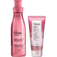 NATURA - Tododia Body Splash y jabón exfoliante Mora Roja