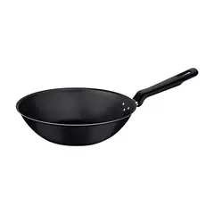 TRAMONTINA - SARTEN WOK DE 24 CM DE DIAMETRO 2.2 LT NEGRO LORETO