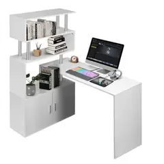 DIBA MUEBLES - Escritorio con Estante Belkys -