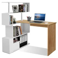 DIBA MUEBLES - Escritorio con Estante Bricandy -