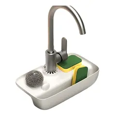 GENERICO - Tapete de silicona antisalpicaduras para grifo y lavaplatos