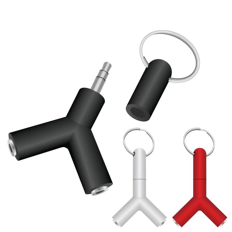 Splitter para Audio Doble Salida 35mm