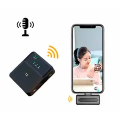 GENERICO - Micrófono Inalámbrico Solapero 3 en 1 Tipo C