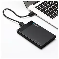 UGREEN - Case Externo Portatil para Disco Duro Laptop PC USB