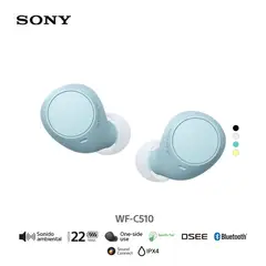 SONY - Audífonos Bluetooth WF-C510 True Wireless Celeste