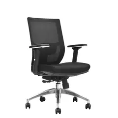 OFIDEAS - Silla de Oficina Ergonómica Gerente Lims Color Negro Reclinable
