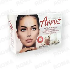 GENERICO - JABÓN EN BARRA DE ARROZ 110G