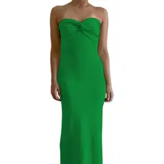 GENERICO - Vestido Mujer Moño Hilo G359-23 Color Verde