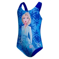 SPEEDO - Traje Baño Natación Niña Placement Disney Frozen Elsa