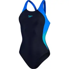 SPEEDO - Traje Natación Mujer Colourblock Splice Musckeblack