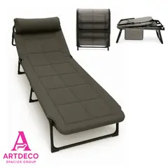 GENERICO - Cama Plegable Reclinable 4 niveles ajustables